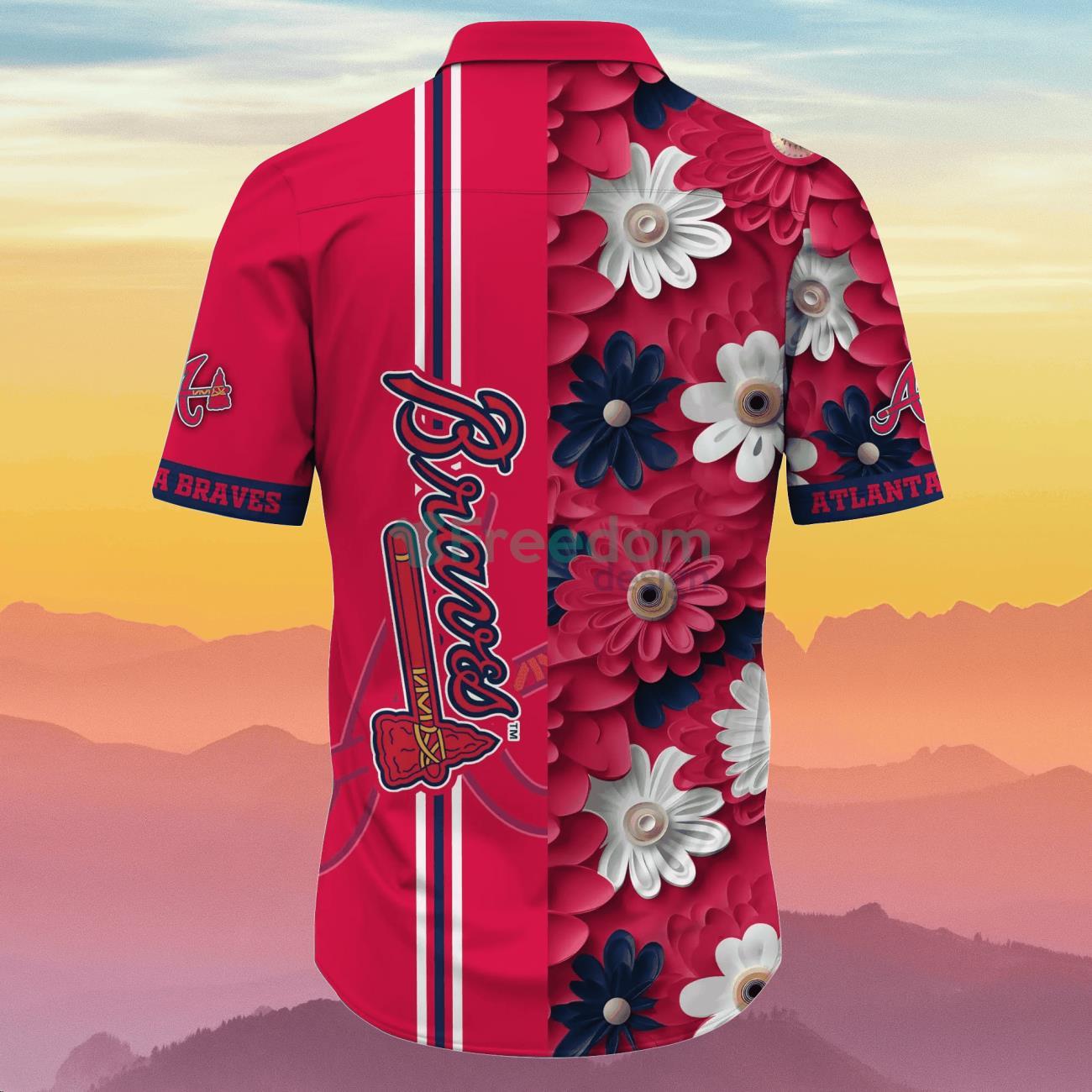 Atlanta Braves Baseball Hawaiian Shirt Aloha Beach Summer