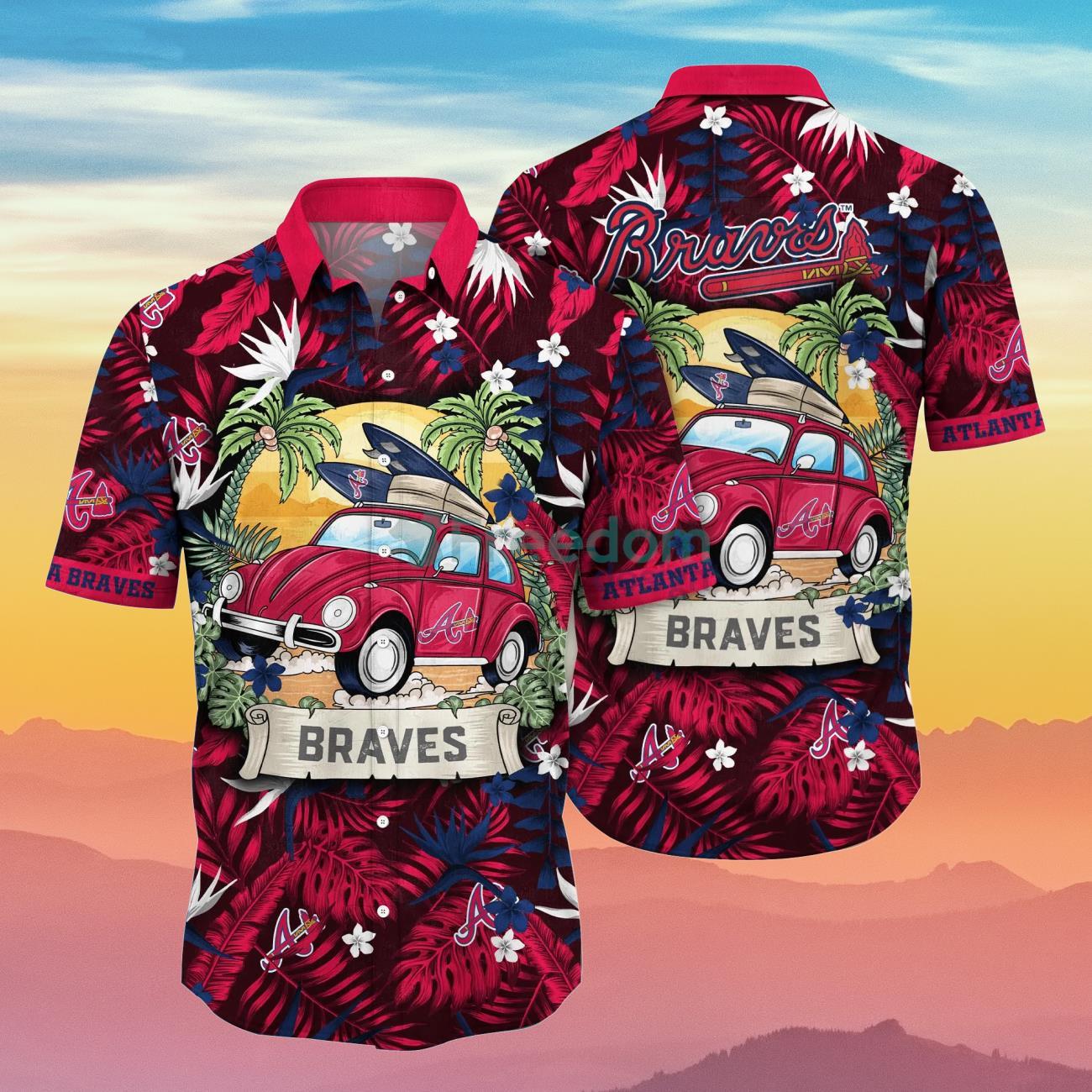 Atlanta Braves MLB Flower Hawaiian Shirt Summer Football