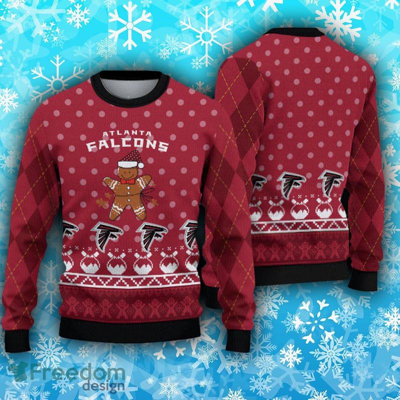 Atlanta Falcons Fans Pattern Clothing Knitted Christmas Sweater -  Freedomdesign