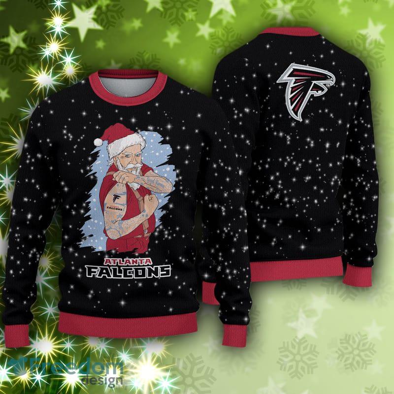 Atlanta Falcons Ugly Christmas Sweater 3D Gift For Fans