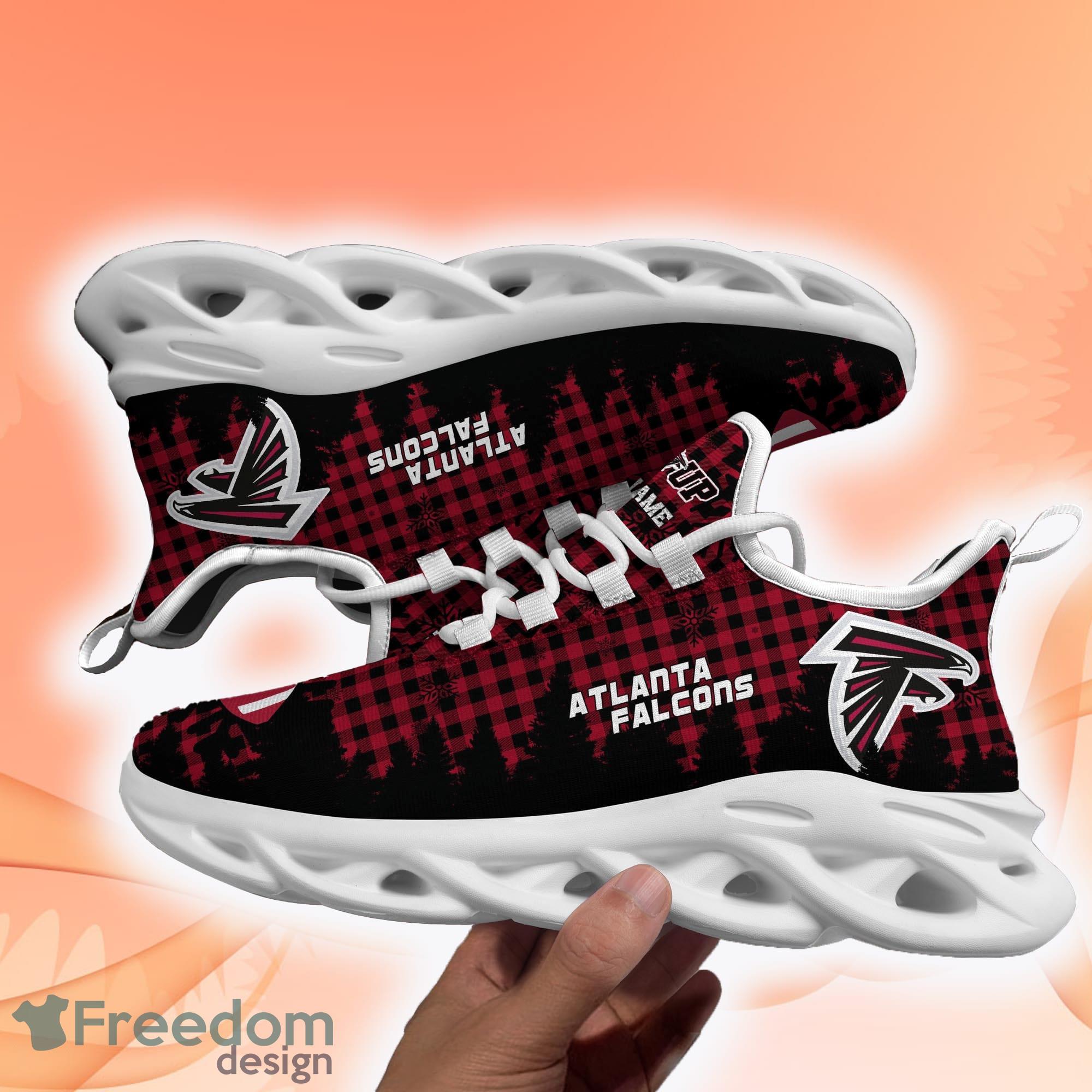 Atlanta Falcons Custom Name Max Soul Sneaker Shoes For NFL Football Fan