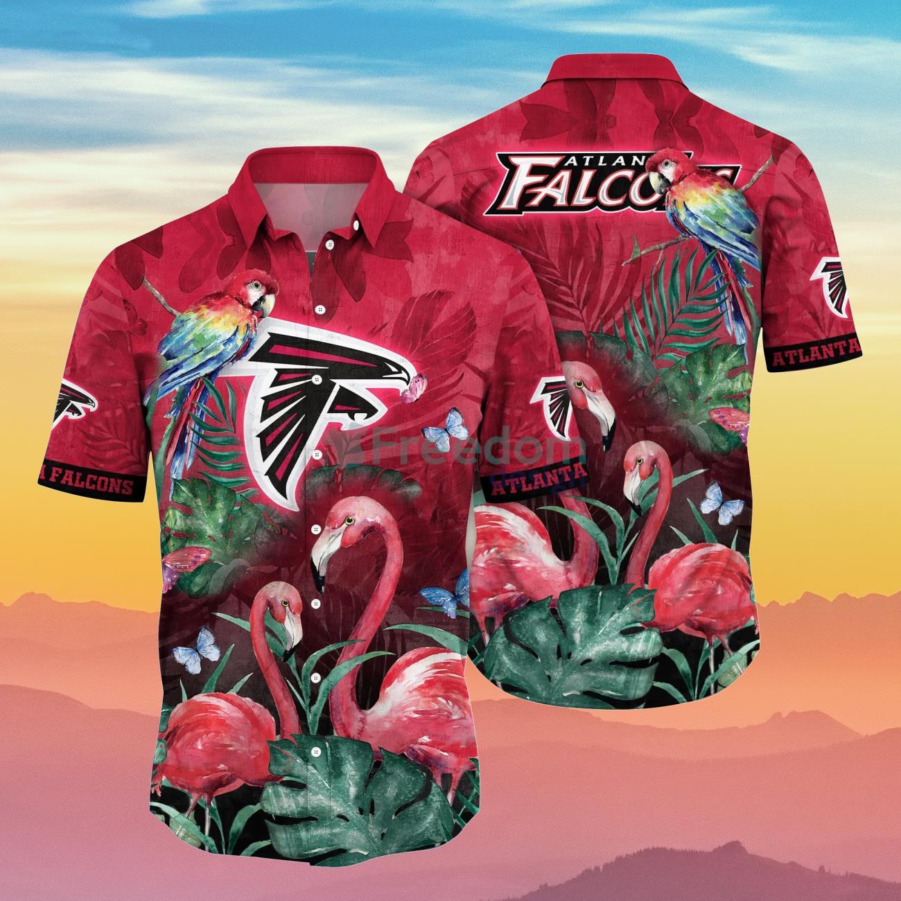 Atlanta Falcons NFL For Sports Fan Flower Hawaiian Shirt