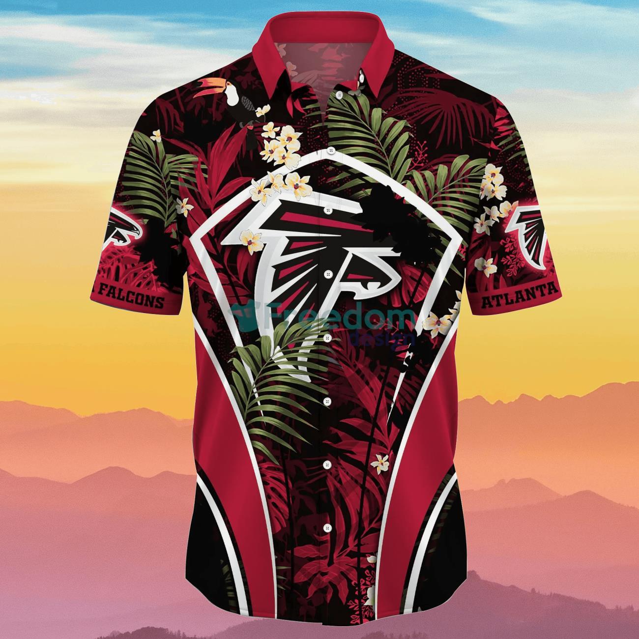 Atlanta Falcons NFL Flower Hawaiian Shirt Ideal Gift For Men Women -  Freedomdesign