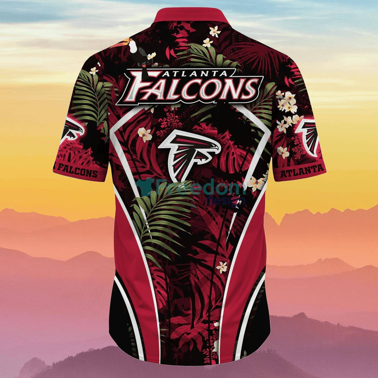 Atlanta Falcons NFL Flower Hawaiian Shirt Impressive Gift For Real Fans -  Freedomdesign