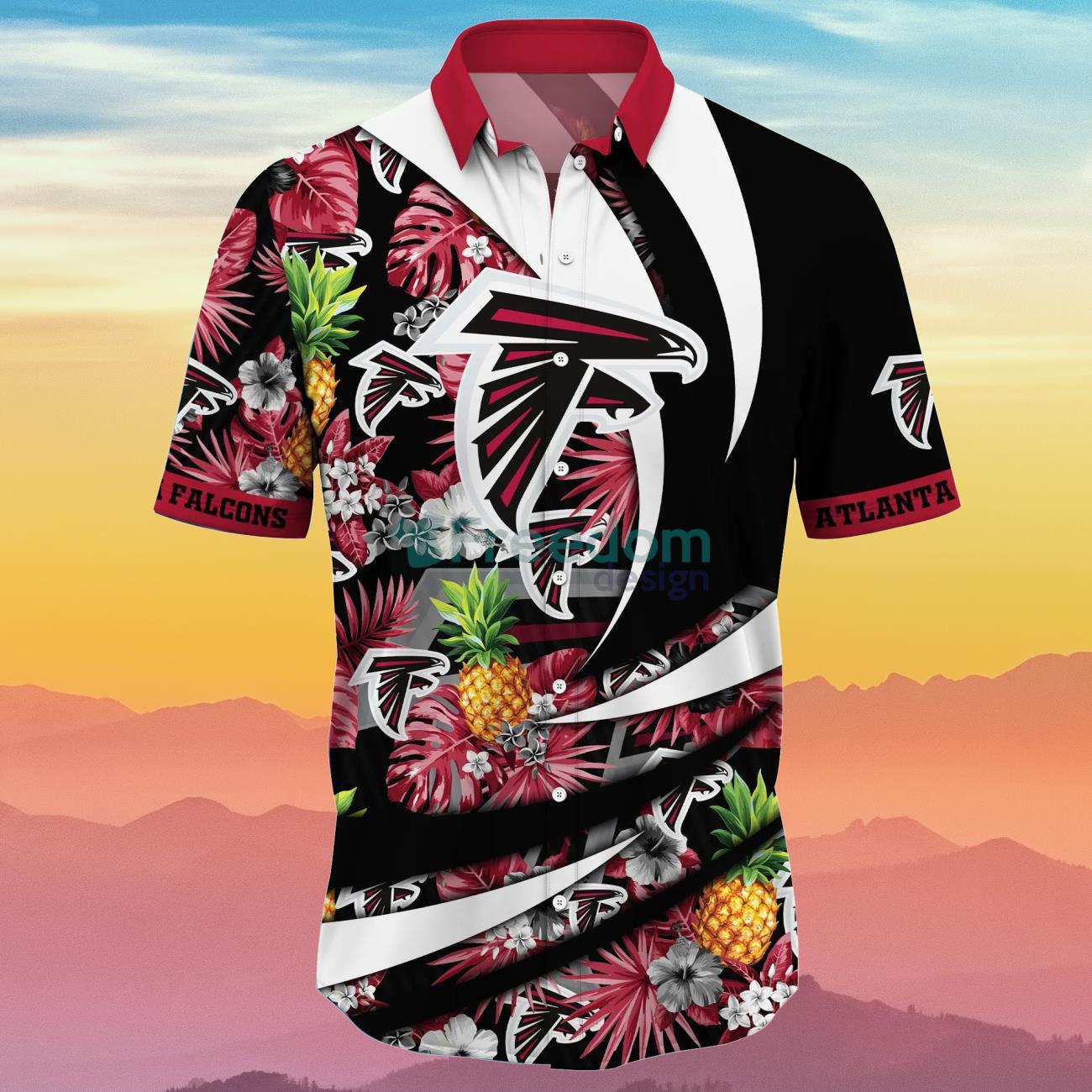 Atlanta Falcons NFL Flower Hawaiian Shirt Special Gift For True Fans -  Freedomdesign