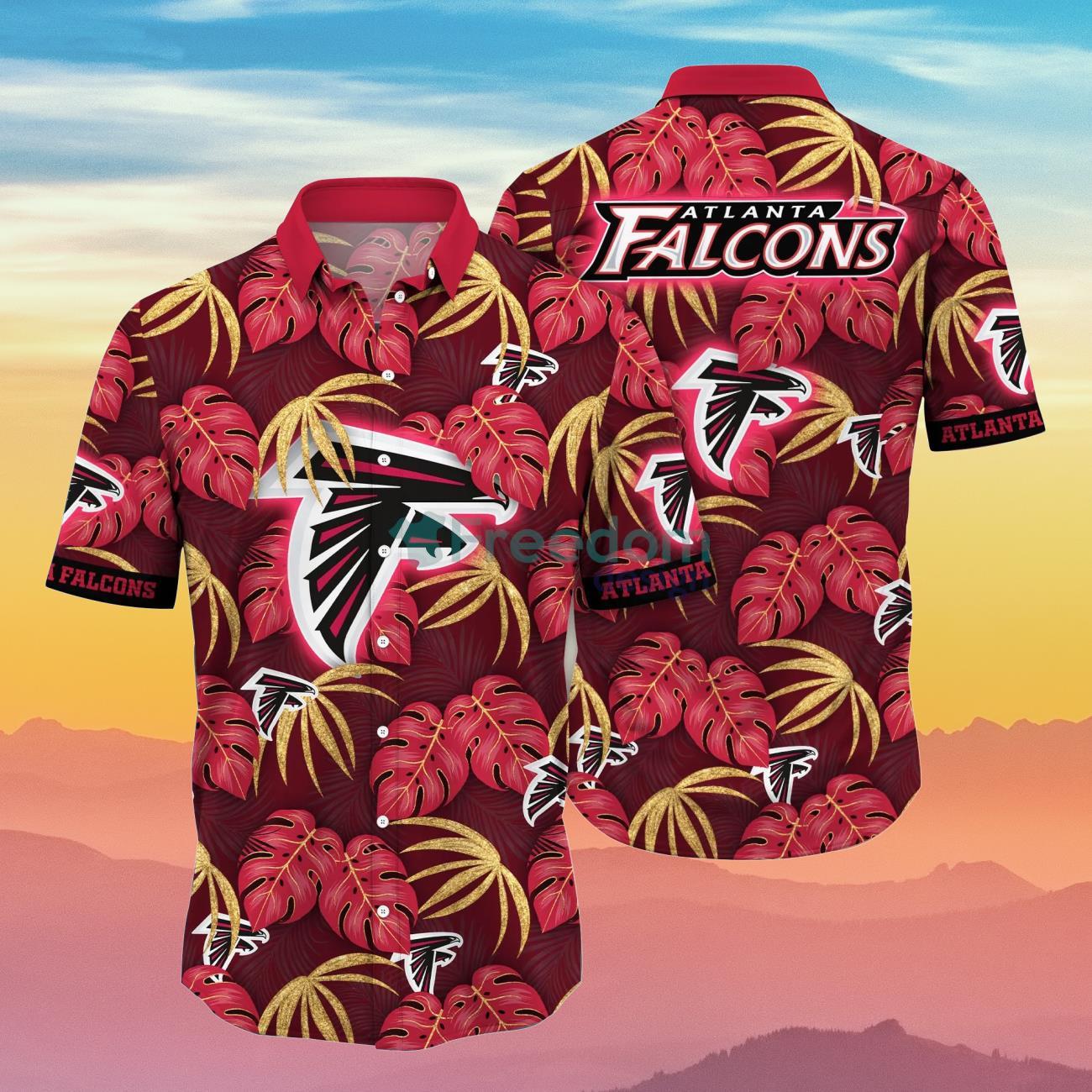 Atlanta Falcons NFL Flower Hawaiian Shirt Special Gift For True Fans -  Freedomdesign