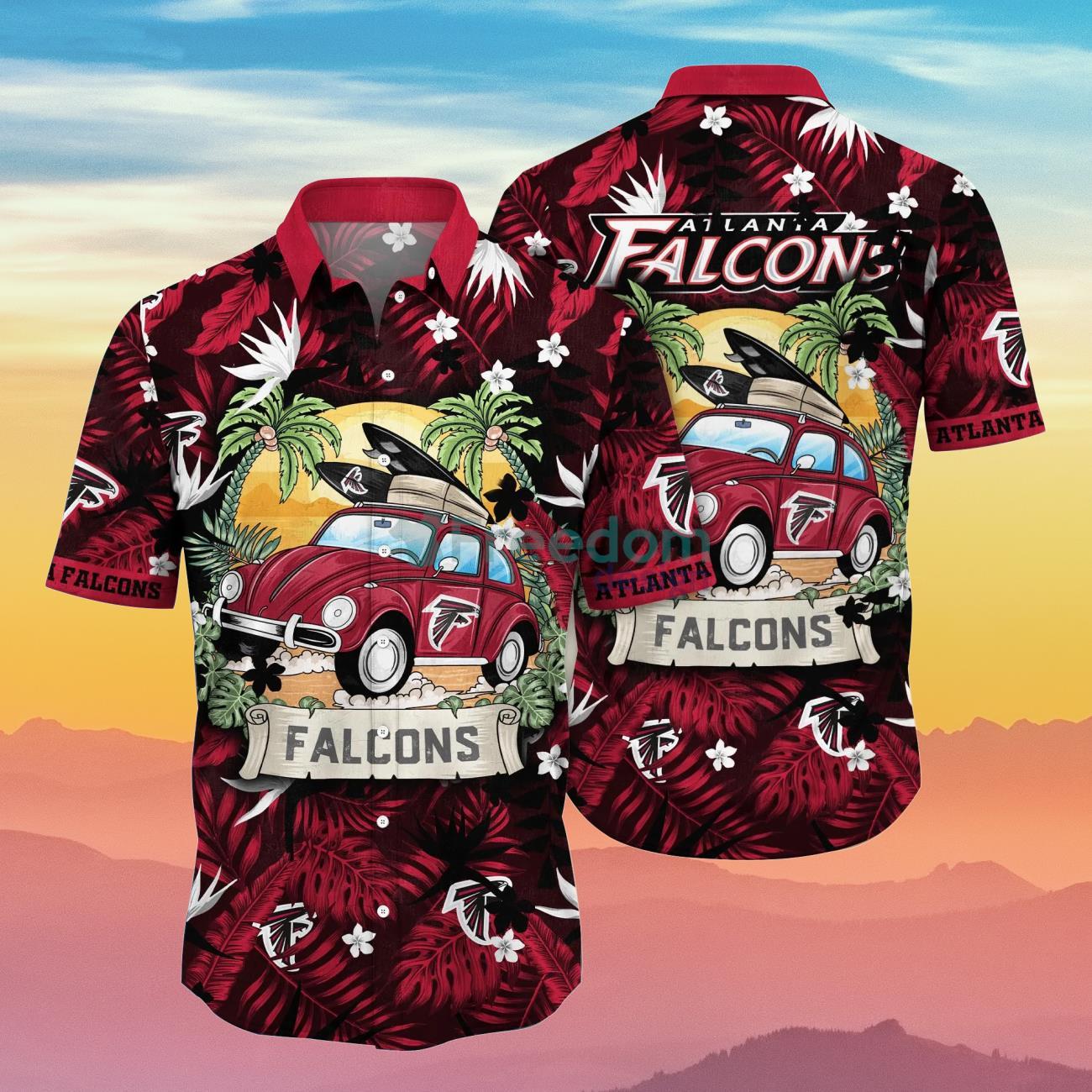 Atlanta Falcons NFL Flower Hawaiian Shirt Summer Football Gift For