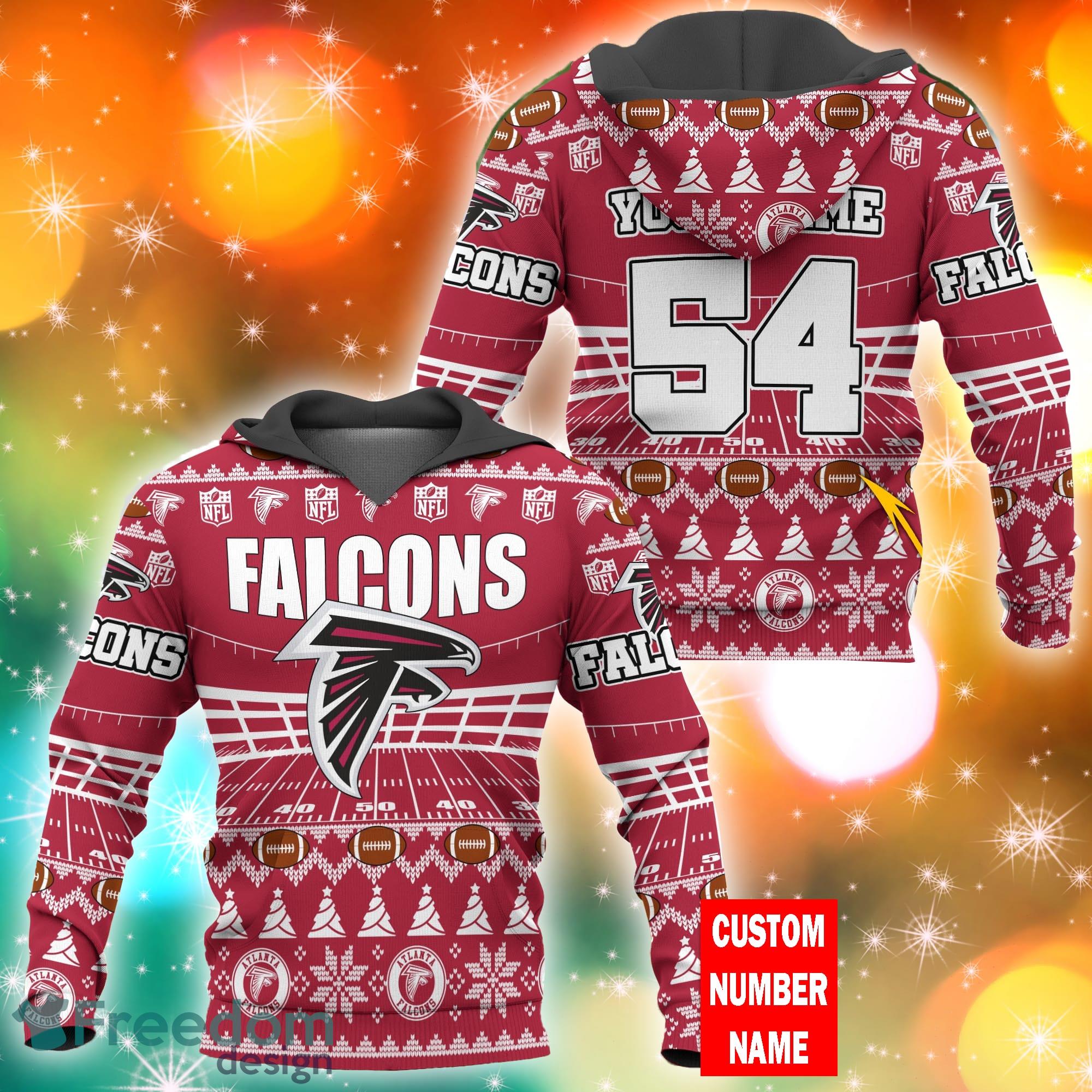 NFL Arizona Cardinals Custom Name And Number Ugly Christmas