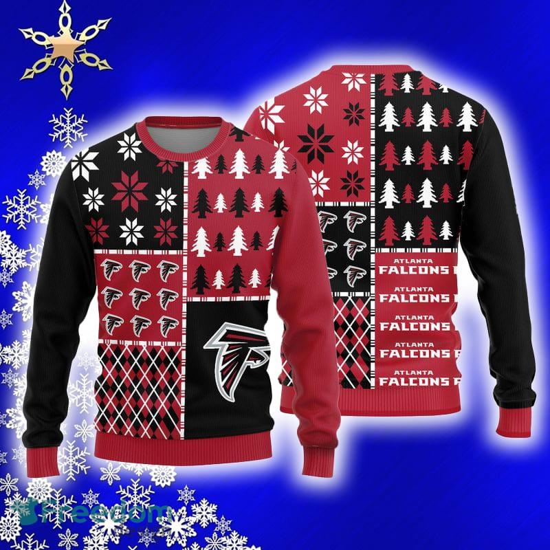 Atlanta Falcons Christmas Santa Claus Tattoo Sweater HT230903