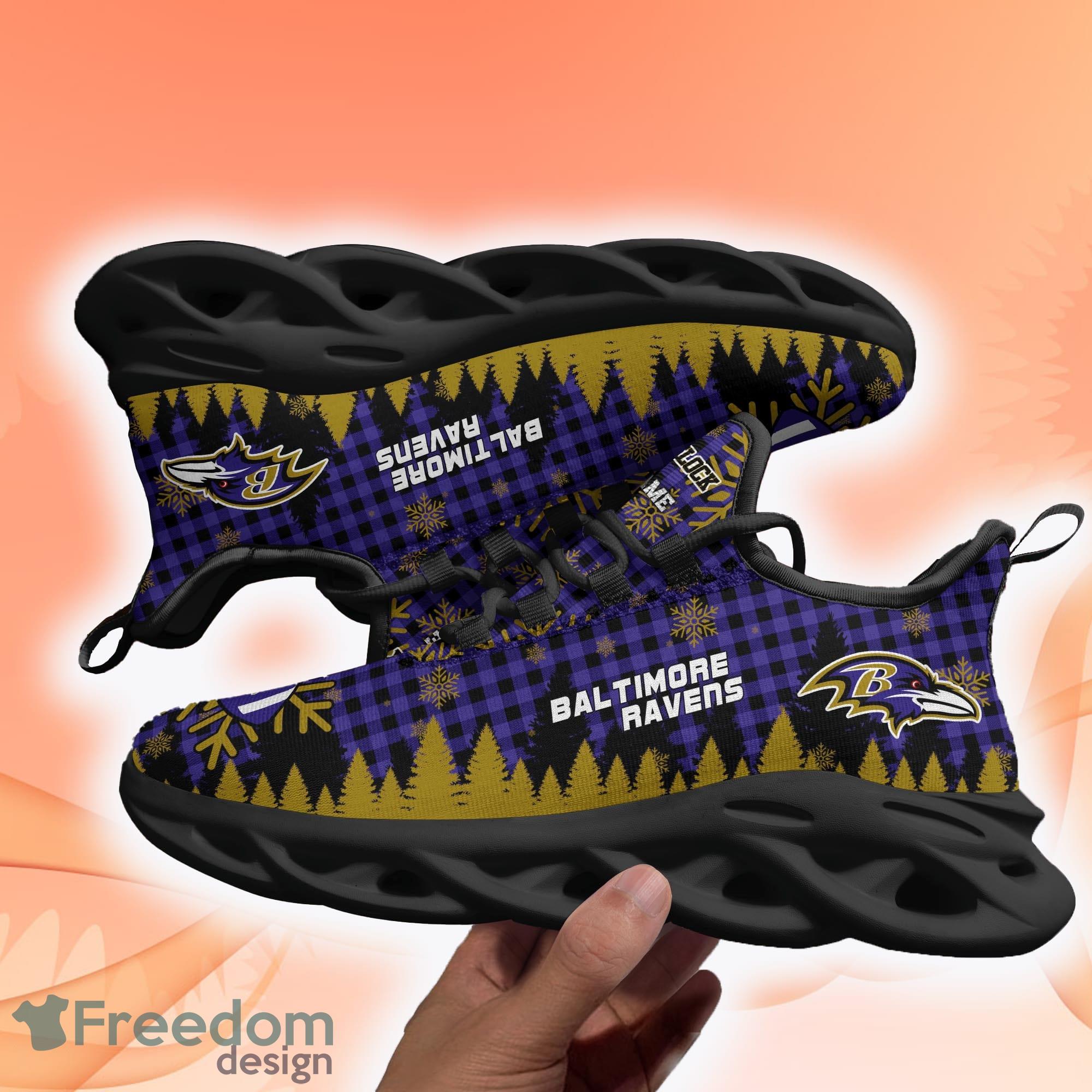 Baltimore Ravens Merry Christmas NFL Football Gift Fr Fans Sports