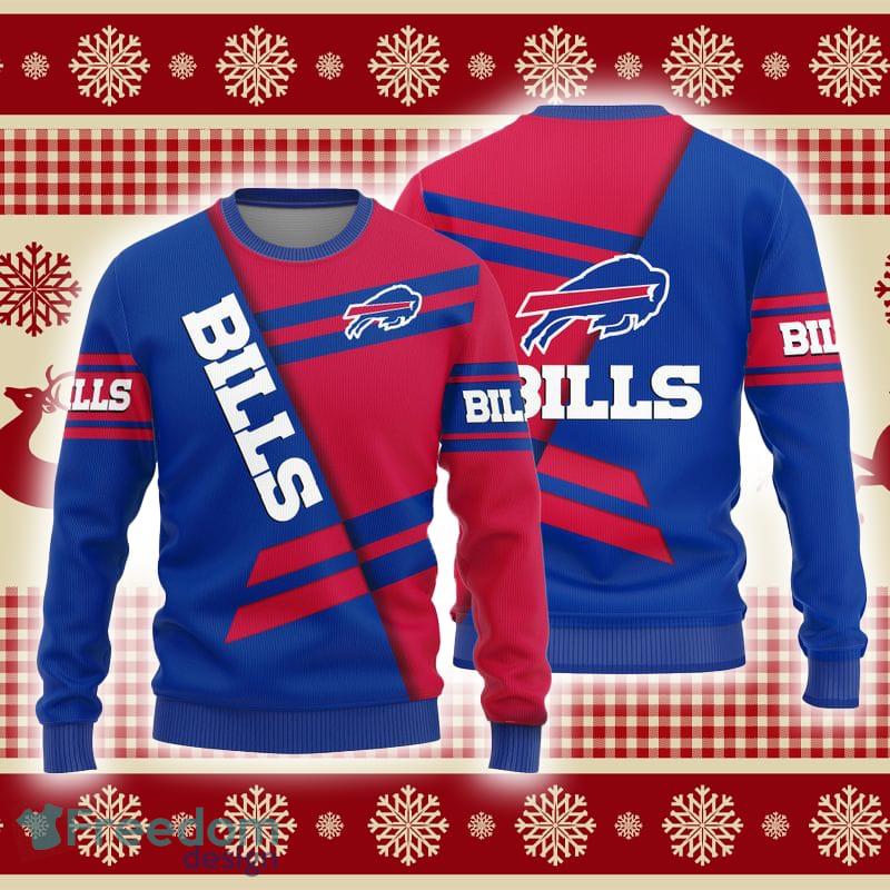 Buffalo Bills Fans Grch Ugly Christmas Sweater Gift - Freedomdesign