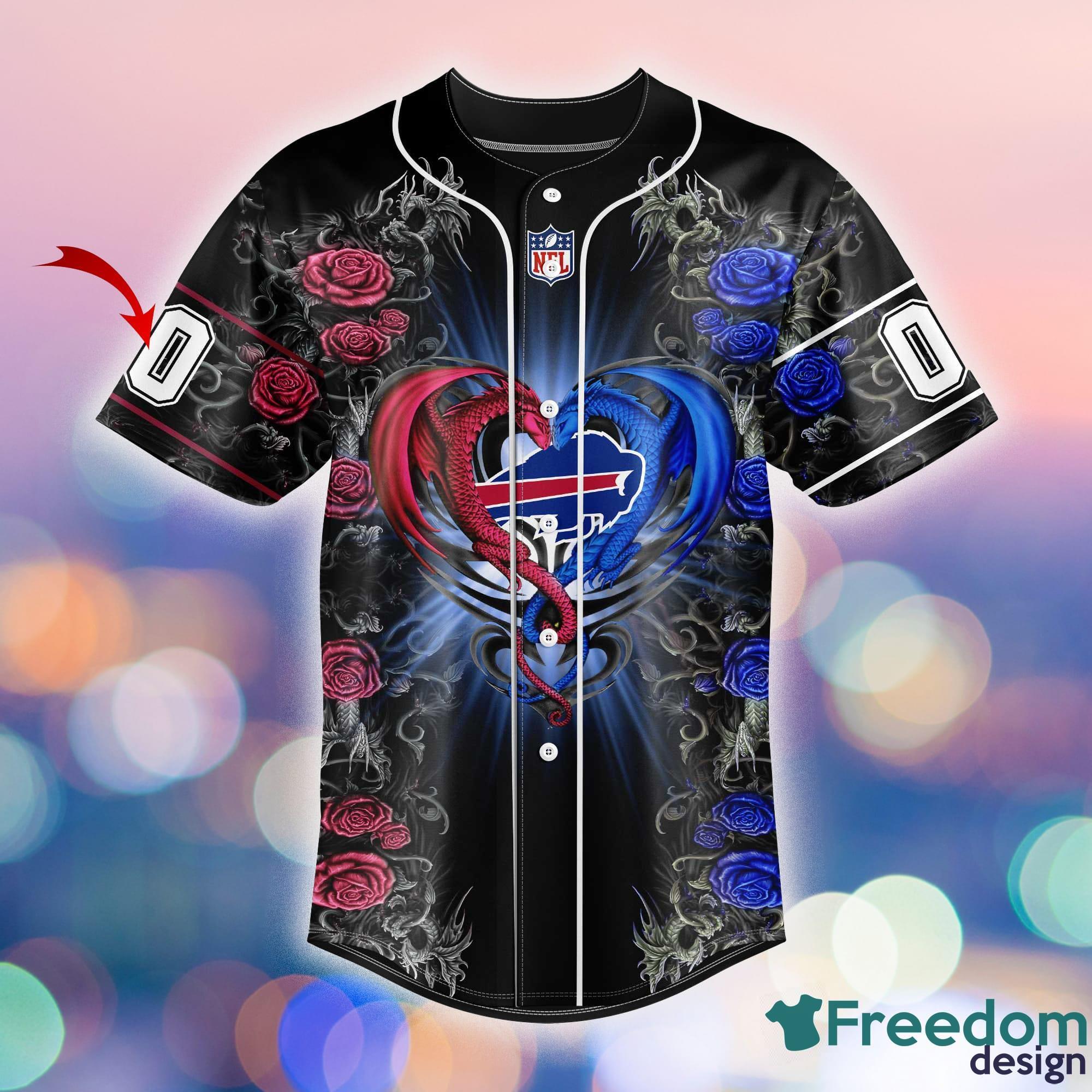 Buffalo Bills NFL Custom Name Mascot And Fireball Hawaiian Shirt For Men  And Women - Freedomdesign