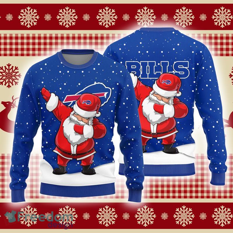 Buffalo Bills Dab Santa Knitted Sweater For Christmas - Freedomdesign