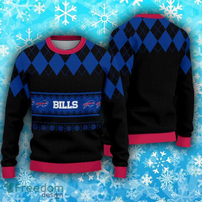 Christmas Gift Buffalo Bills Sport Fans 3D Ugly Christmas Sweater For Men  And Women