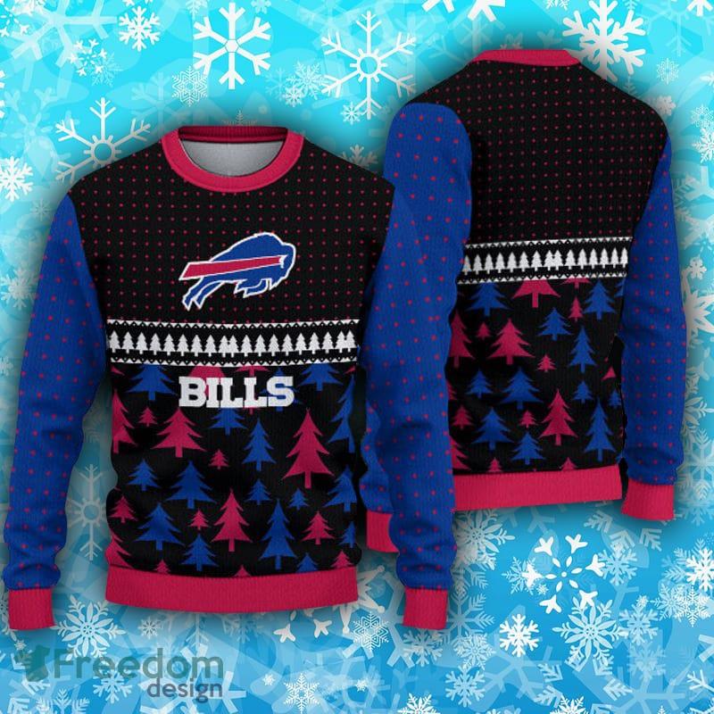 Buffalo Bills NFL Custom Ugly Christmas Sweater Football Fan Gift -  Teeclover