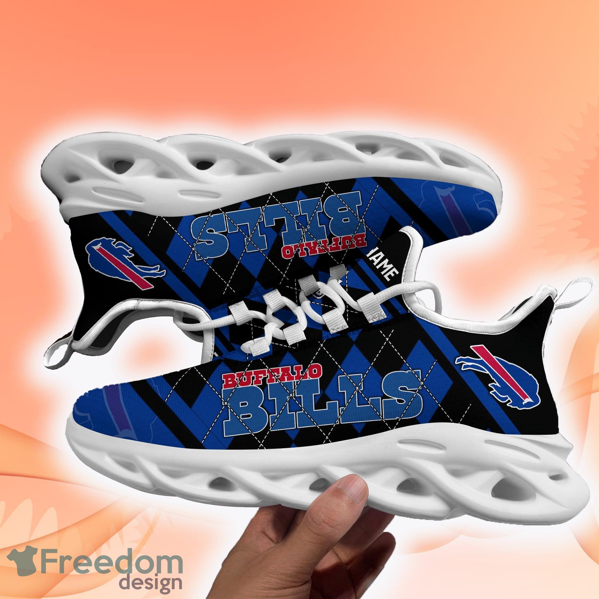 Buffalo Bills NFL Custom Name Max Soul Shoes Special Gift For Men