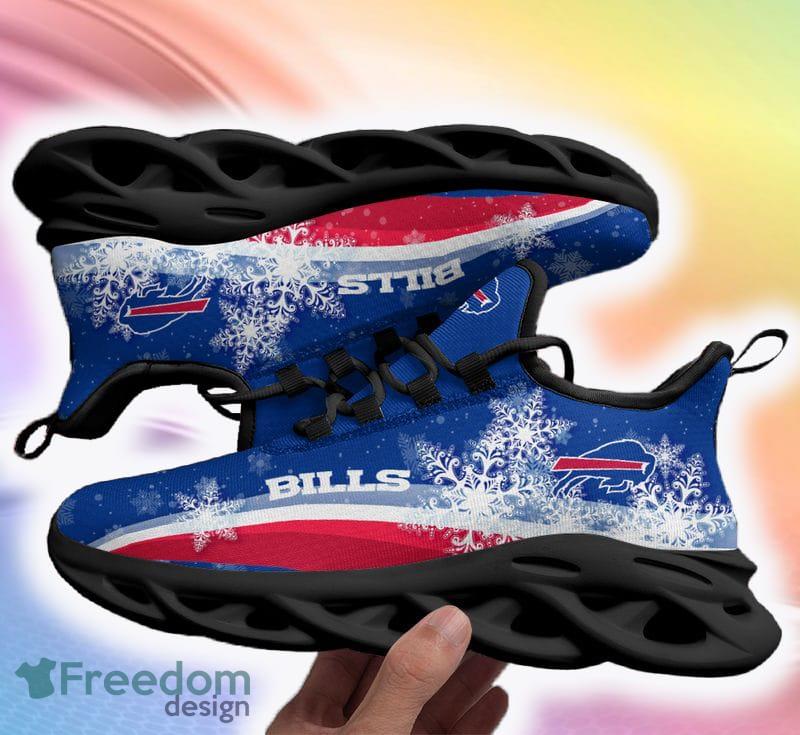 Buffalo Bills NFL Red Blue Color Max Soul Shoes