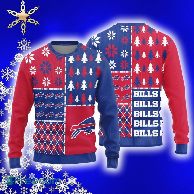 Buffalo Bills Knitted Sweater For Christmas - Freedomdesign