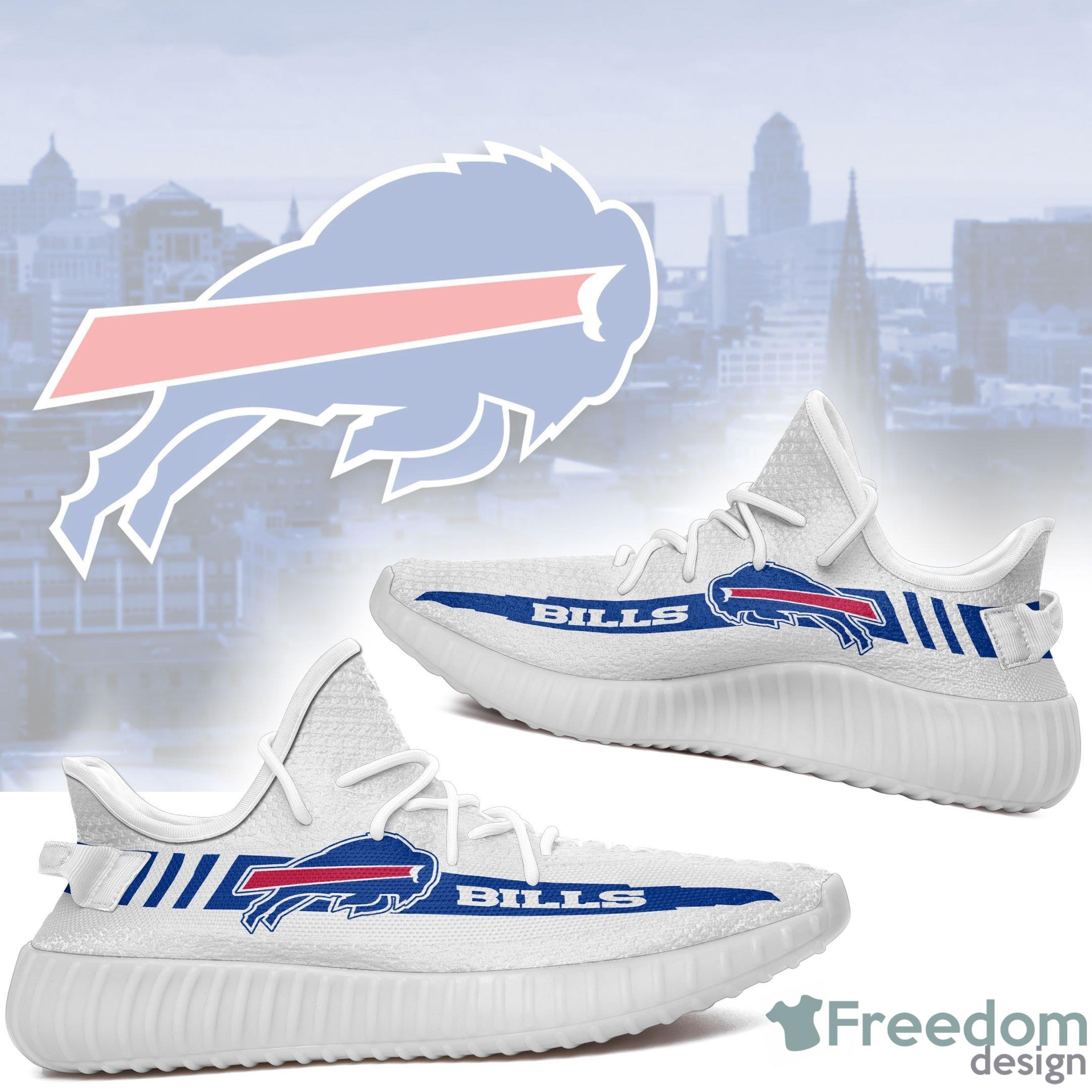 Buffalo Bills NFL Running Shoes Teams Top Yeezy Sneakers For Men And Women  - Freedomdesign