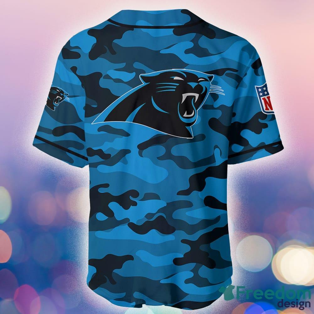 Carolina Panthers Baseball Jersey Shirt NFL Fan Gifts Custom Name For Men  And Women - Freedomdesign