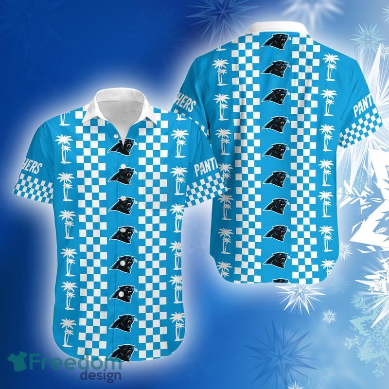 Carolina Panthers NFL Flower Hawaiian Shirt Best Gift For Men And Women Fans