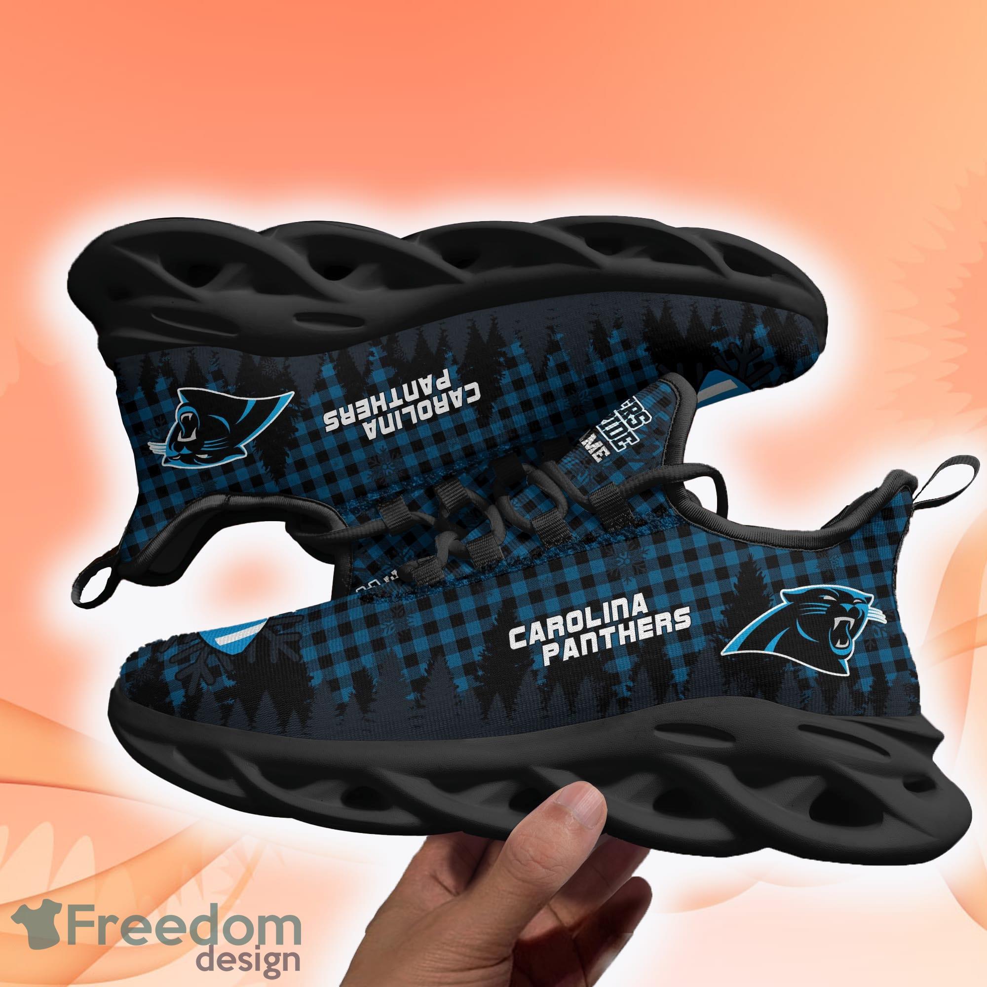 Carolina Panthers Fans Gift Custom Name Max Soul Shoes Sneakers