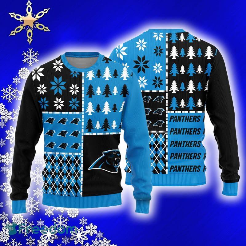 For Fans NFL Carolina Panthers Christmas Tree And Gift Ugly Christmas  Sweater - Freedomdesign