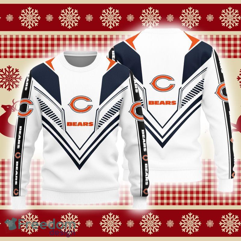 Chicago Bears Basic Knitted Sweater For Christmas - Freedomdesign