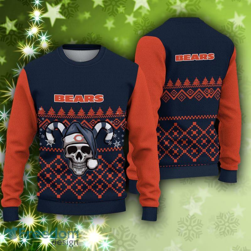 Chicago Bears Ugly Sweater Chicago Bears Vintage Personalized 3D Ugly  Christmas Sweater Presents Christmas For Men And Women - Freedomdesign