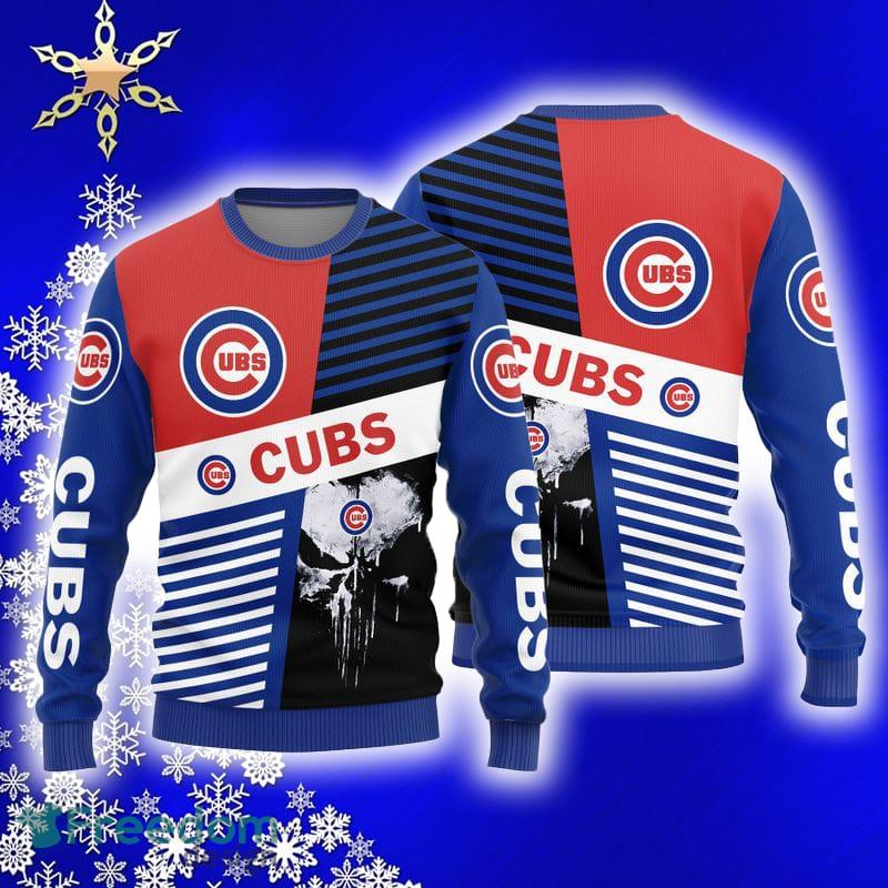 Chicago Cubs Custom New Uniforms For Fan Gear Ugly Christmas 3D Sweater -  Freedomdesign