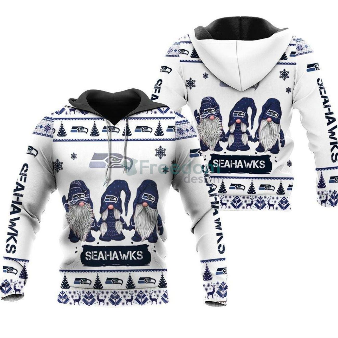 Gnomies Seattle Seahawks Christmas Shirt