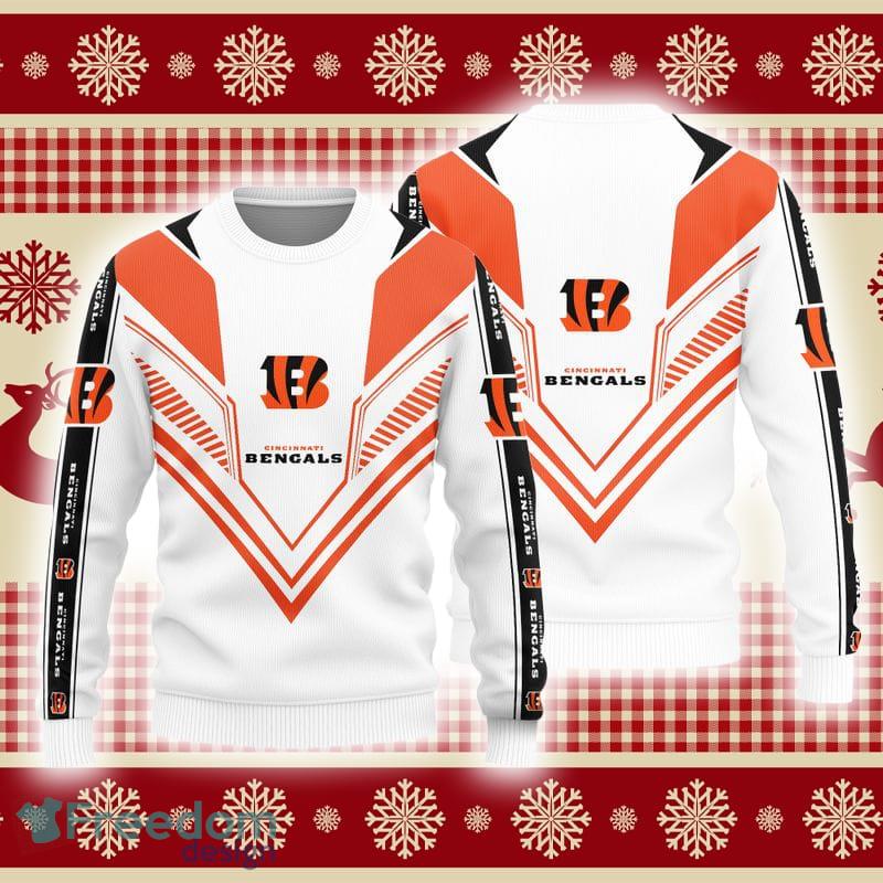 Cincinnati Bengals Basic Knitted Sweater For Christmas - Freedomdesign