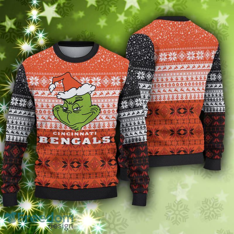 Cincinnati Bengals Casual Ugly Christmas Sweater 3D Gift For Fans - Limotees