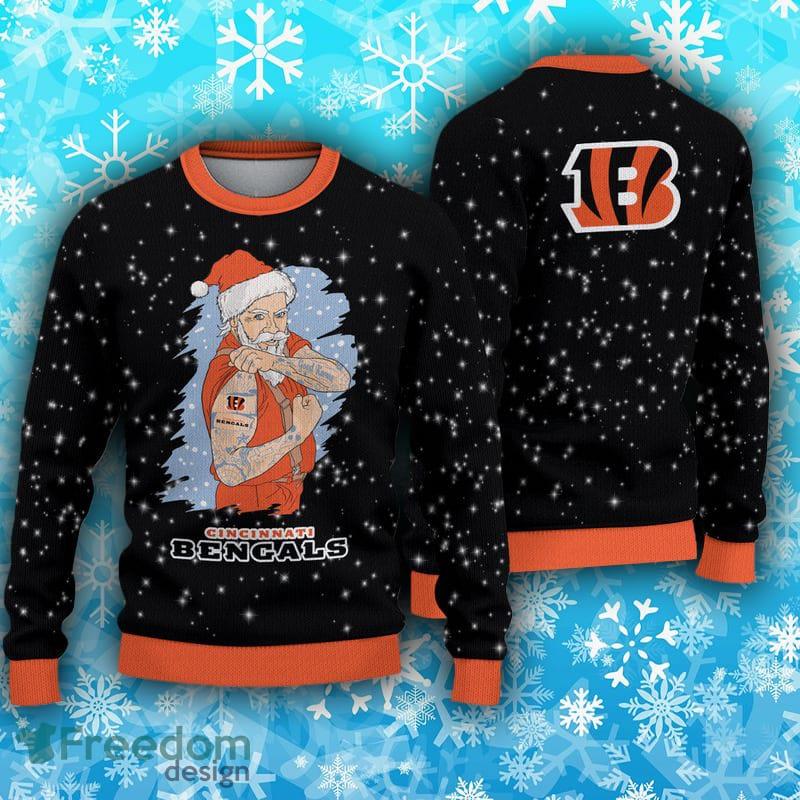 Santa Claus Cincinnati Bengals Shit On Other Teams Christmas Youth Hoodie 