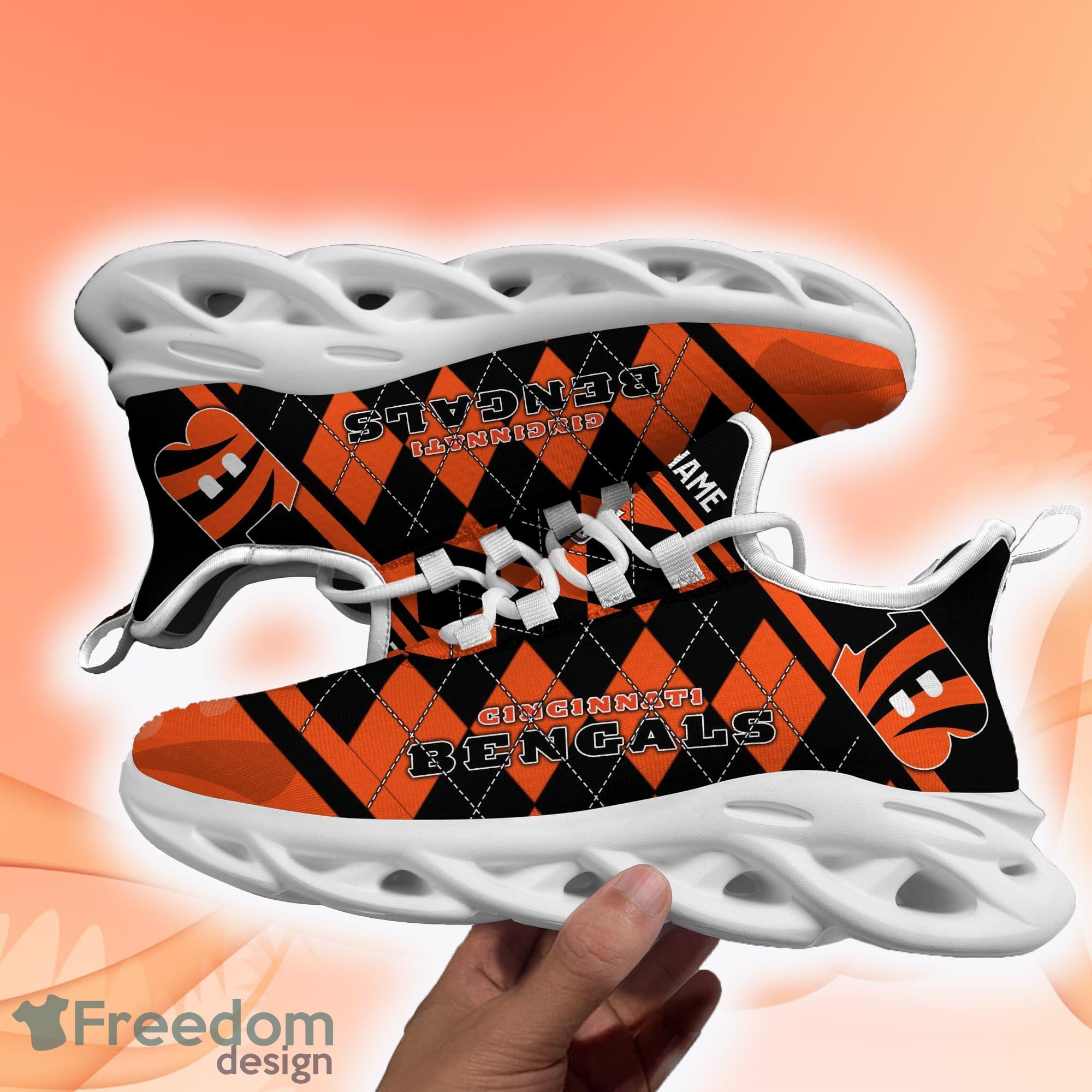 Cincinnati Bengals High Top Shoes Custom Sneakers Fan Gifts