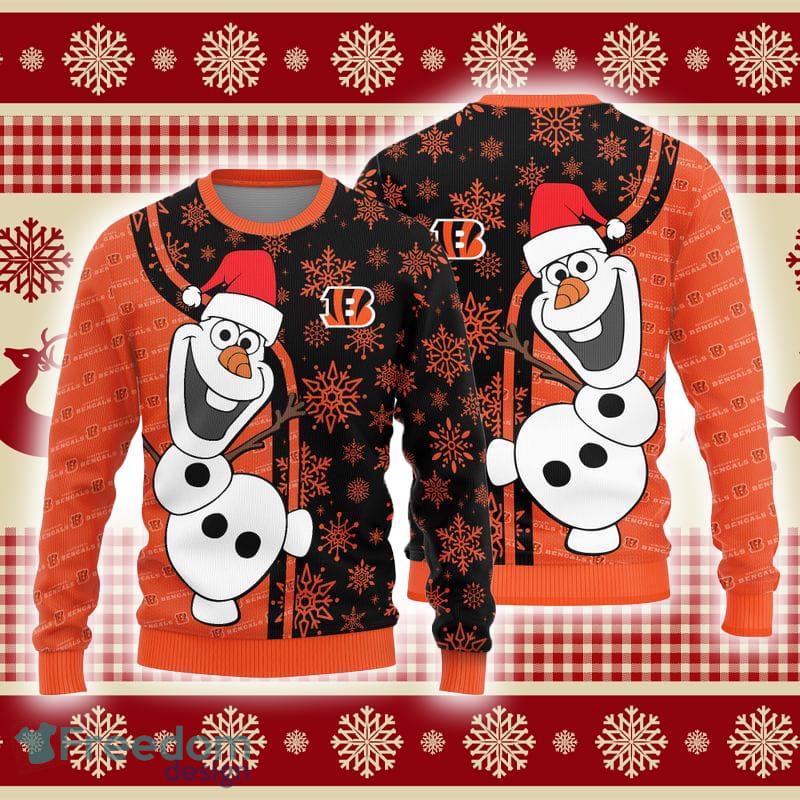 Cincinnati Bengals Basic Knitted Sweater For Christmas - Freedomdesign