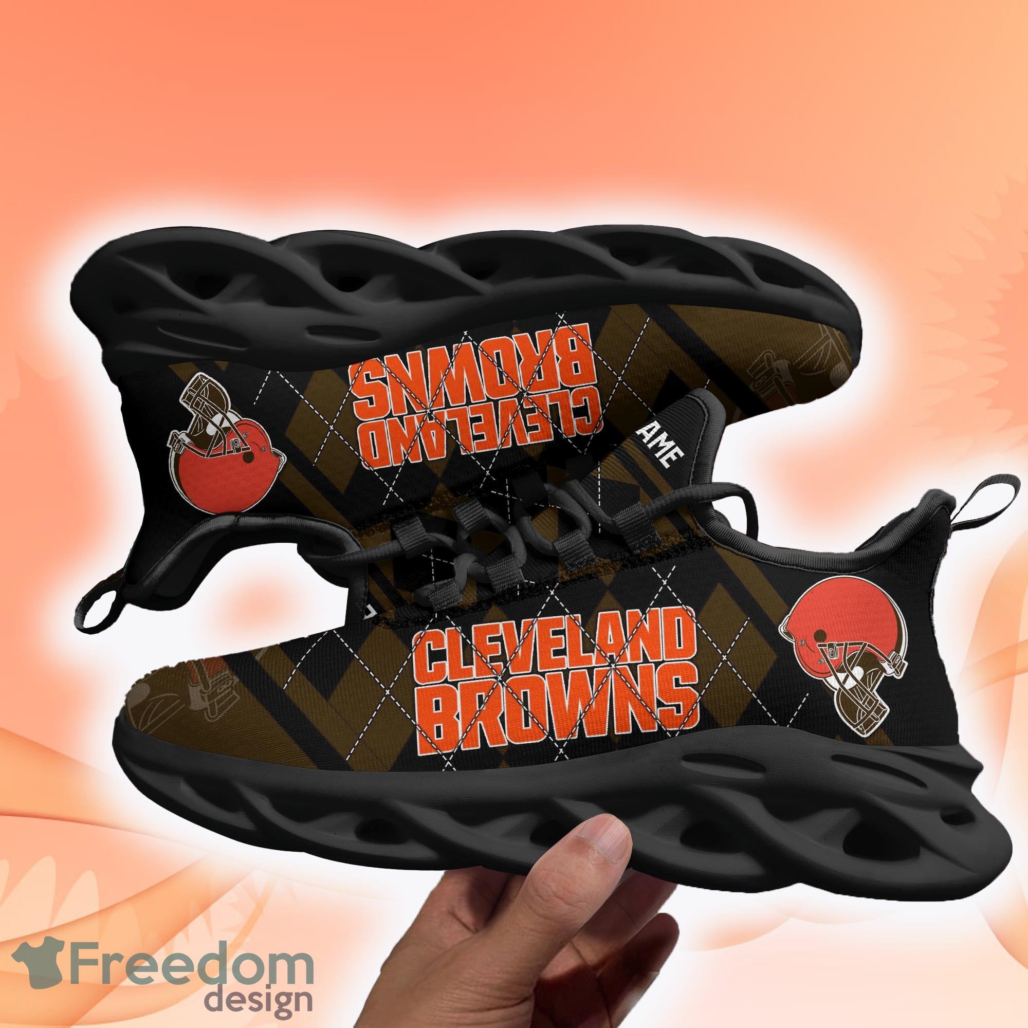 Cleveland Browns NFL Collection Max Soul Shoes Personalized Name Chunky  Sneakers For Men Women - Freedomdesign