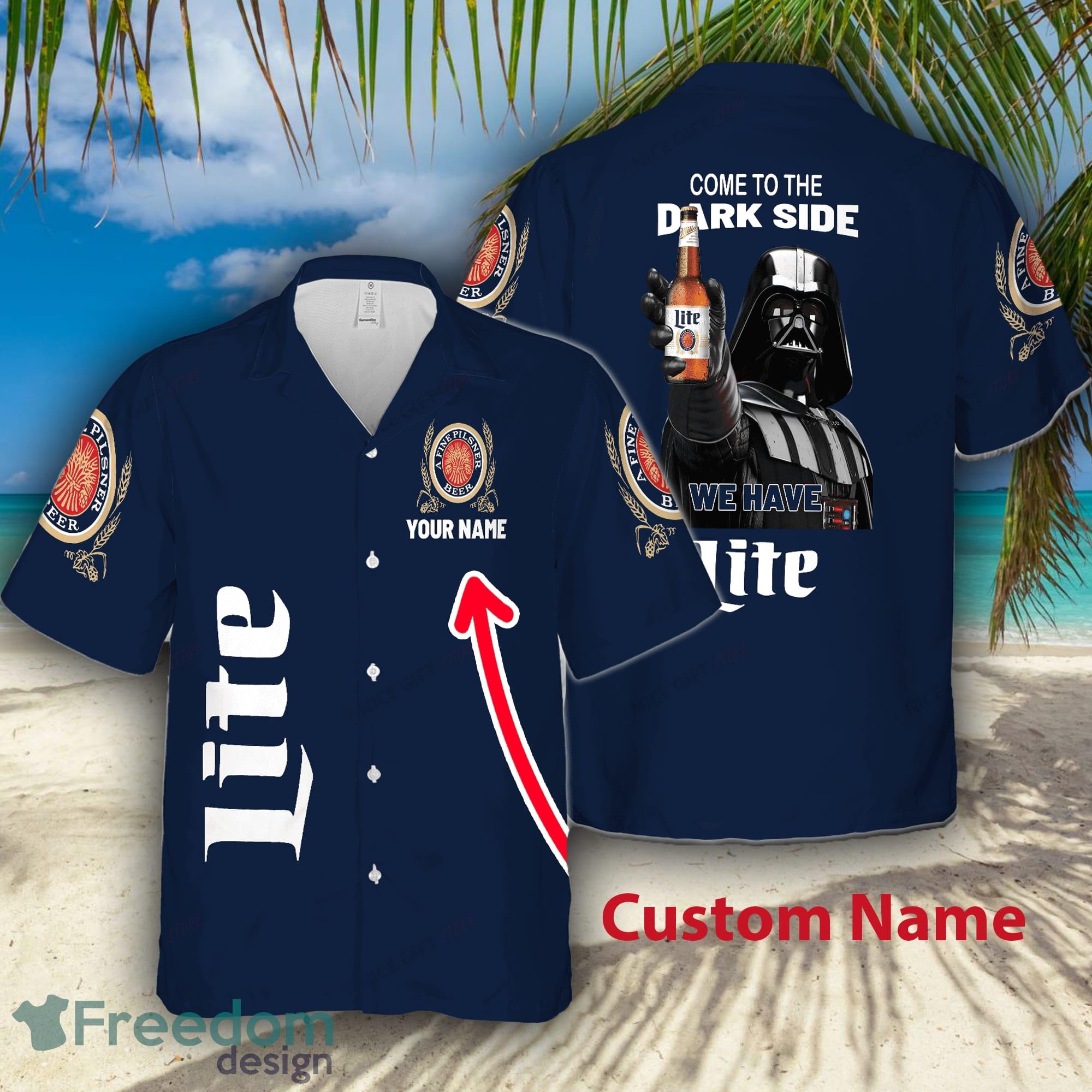 Custom Name Miller Lite Unisex Baseball Jersey Lover Beer Gift For