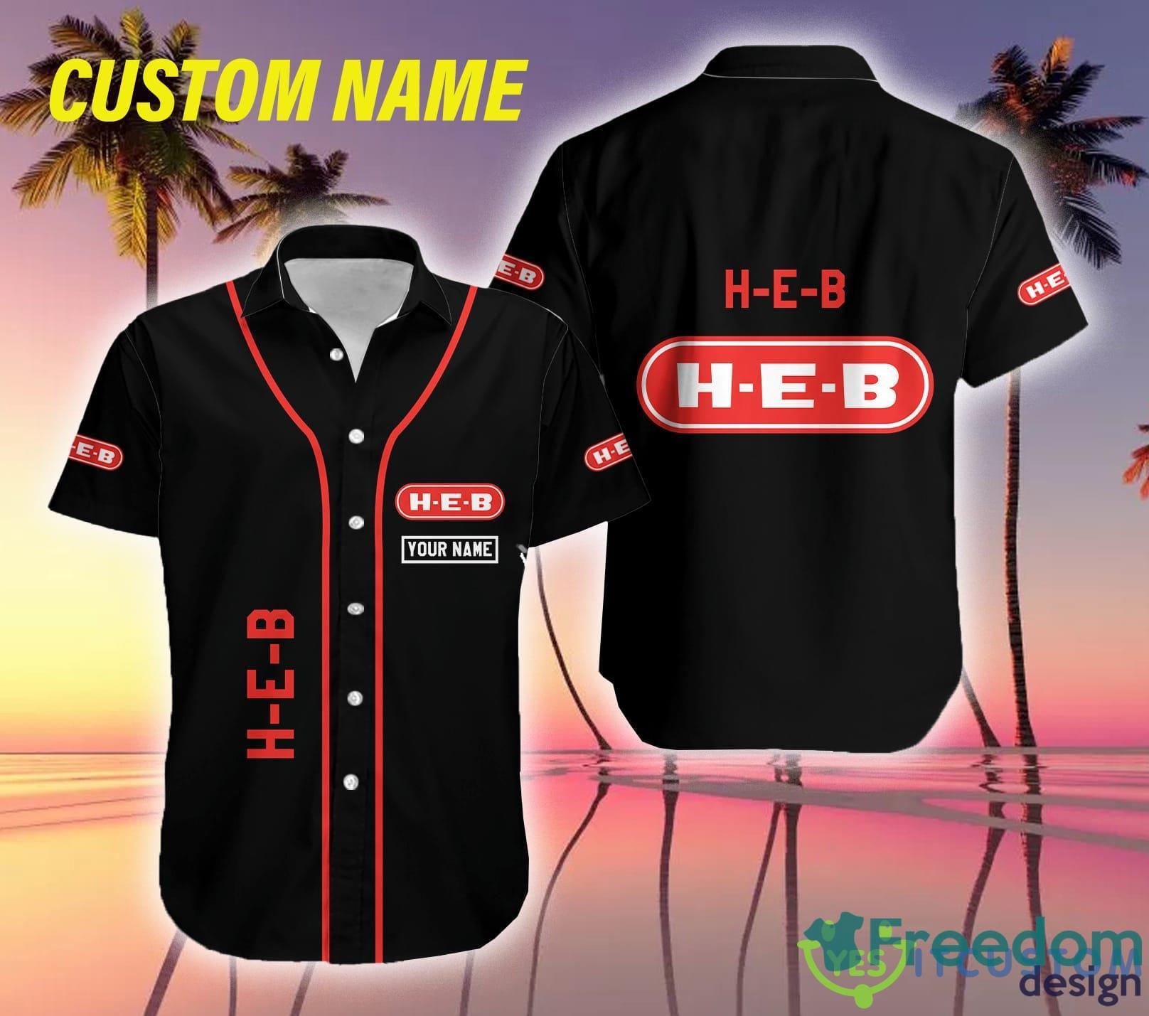 H-E-B Baseball Jersey Shirt For Men And Women