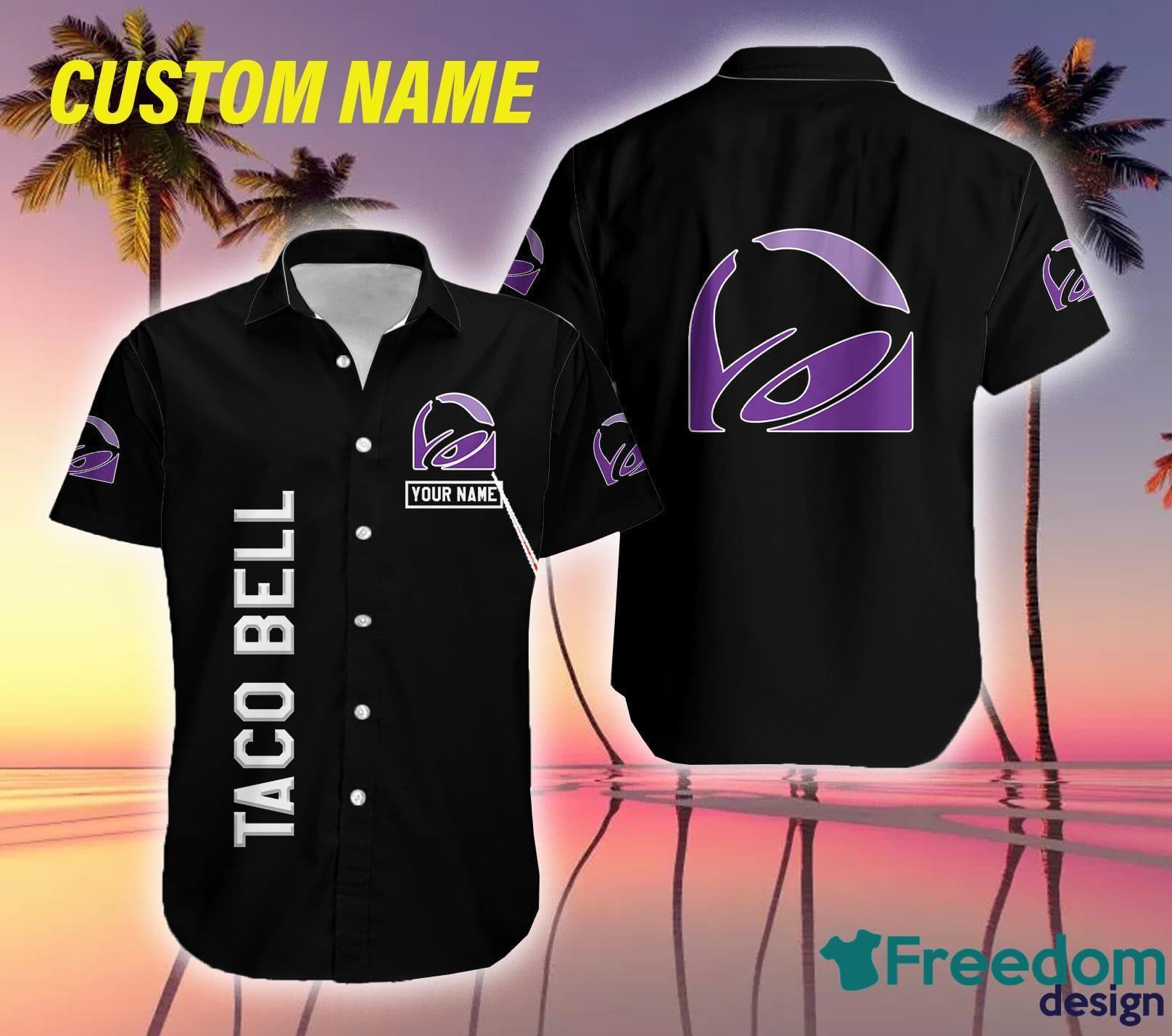 Taco Bell 3D Purple Baseball Jersey Gift For Sport Fans - Freedomdesign