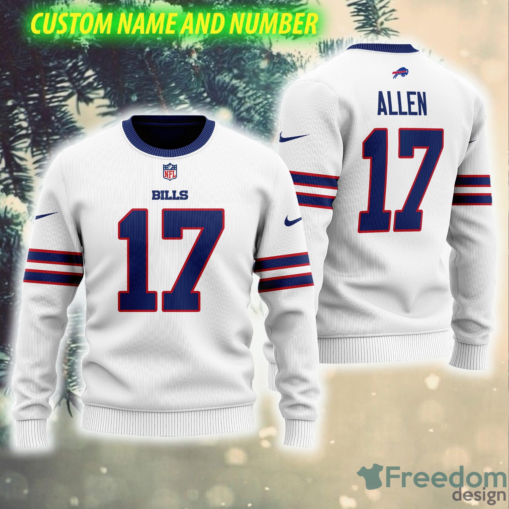 NFL Buffalo Bills Custom Name And Number For Sport Fans Ugly