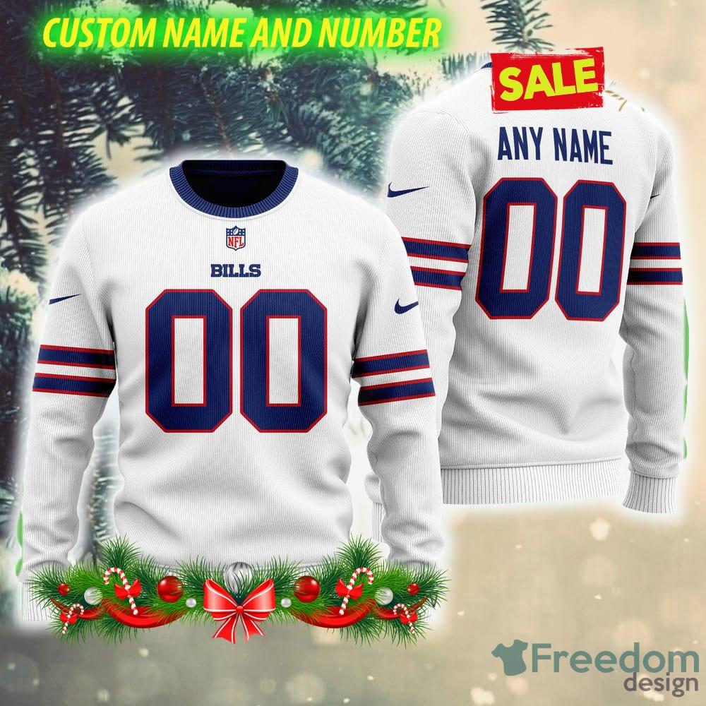 NFL Cincinnati Bengals Warm 3D Custom Number And Name Ugly Christmas Sweater  Black Gift For Fans - Freedomdesign