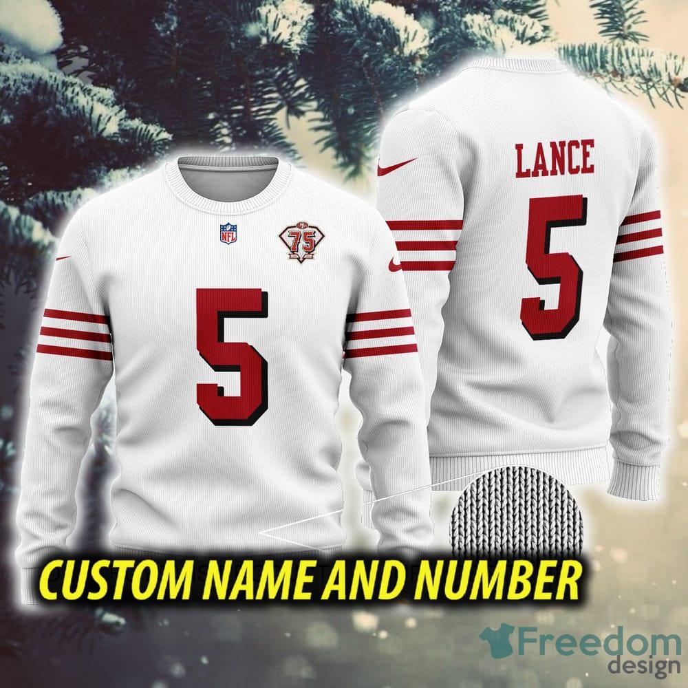 San Francisco 49ers NFL Jersey Design Ugly Sweater