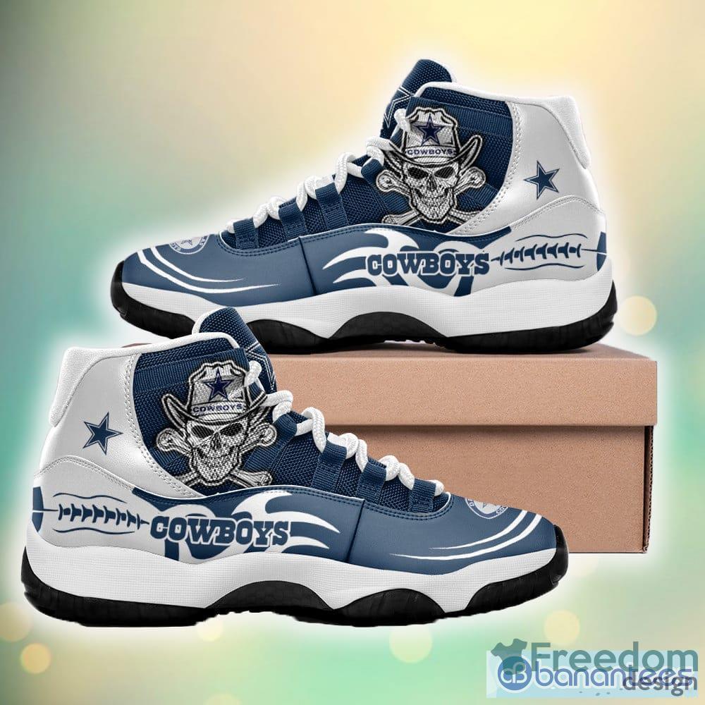 Dallas Cowboys Jordan 13 black custom - Dallas Cowboys Home