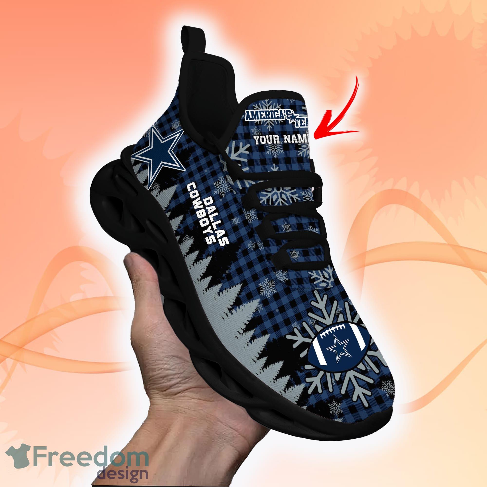 Dallas Cowboys NFL 3D Clunky Max Soul Shoes - Freedomdesign