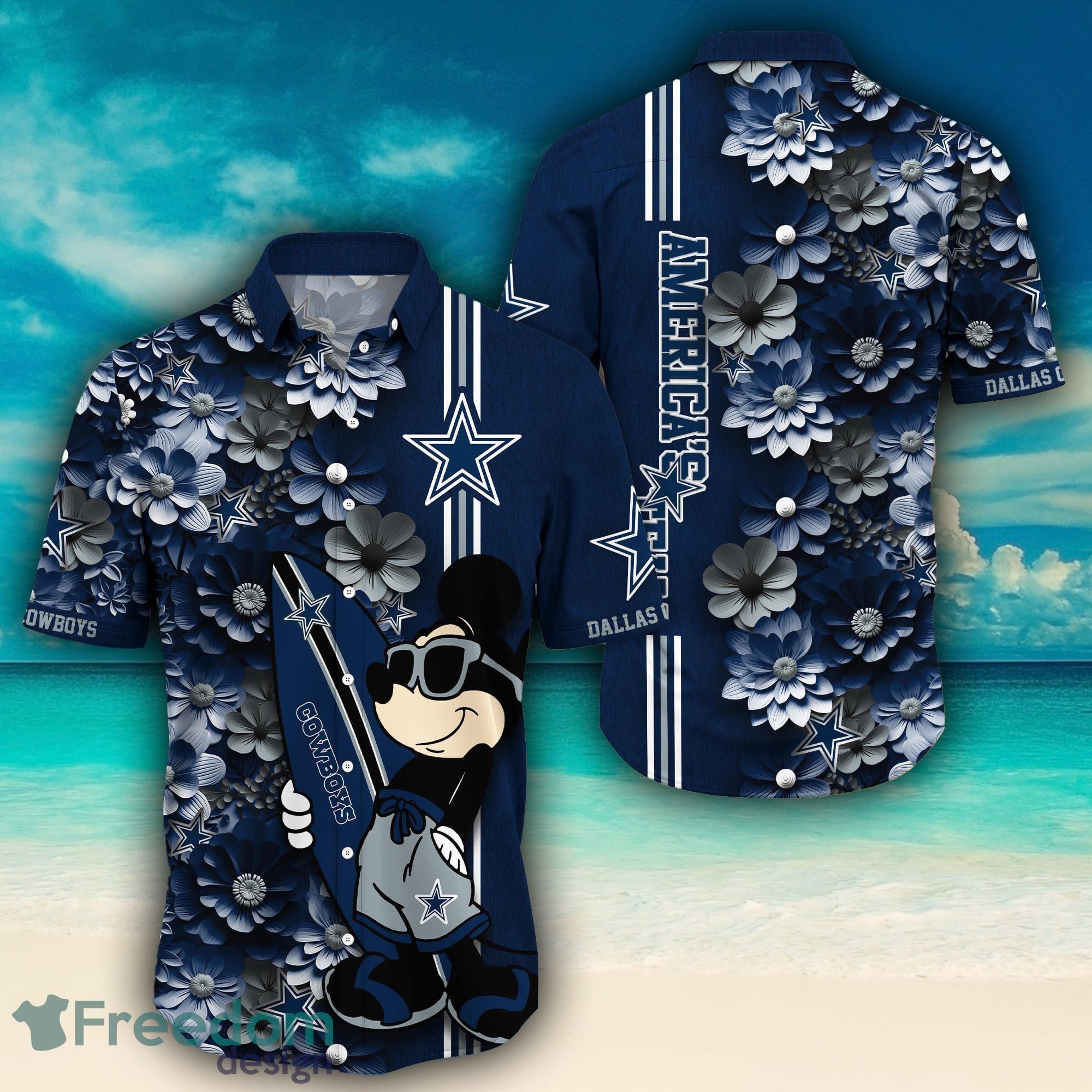 Mickey Mouse Dallas Cowboys Hat - Dallas Cowboys Hawaiian Shirt