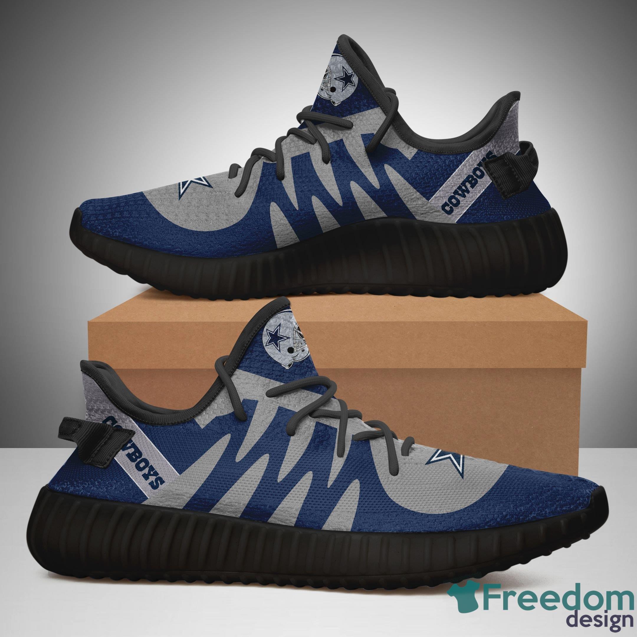 Dallas Cowboys Fashion Cool Sports Running Sneakers Yeezy Shoes -  Freedomdesign