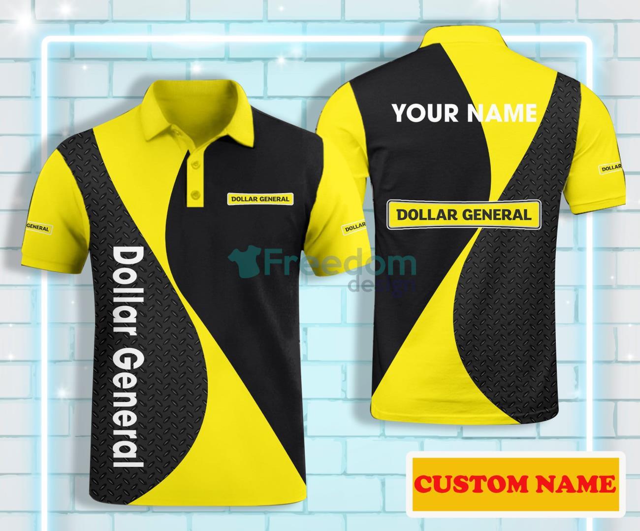 Dollar General Custom Name Polo Shirt For Men Product Photo 1