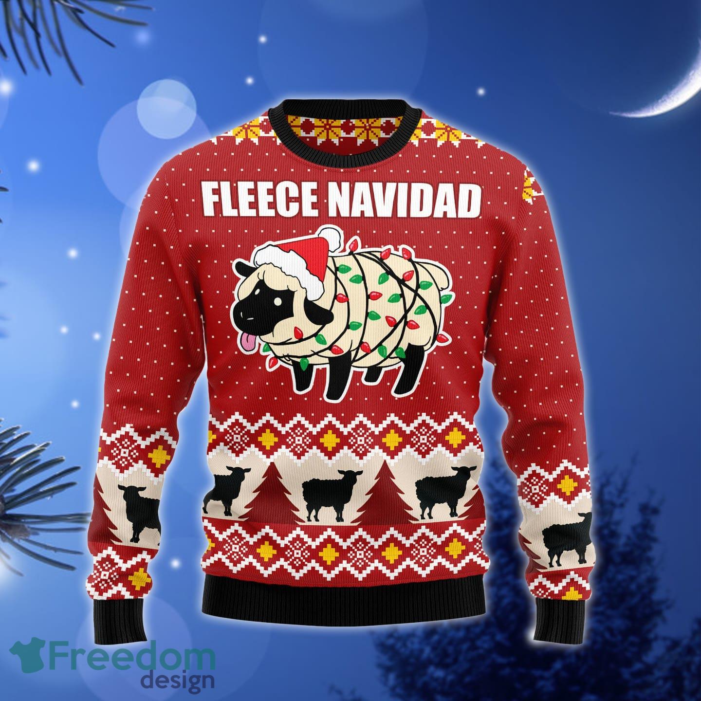 Fleece navidad shop ugly sweater