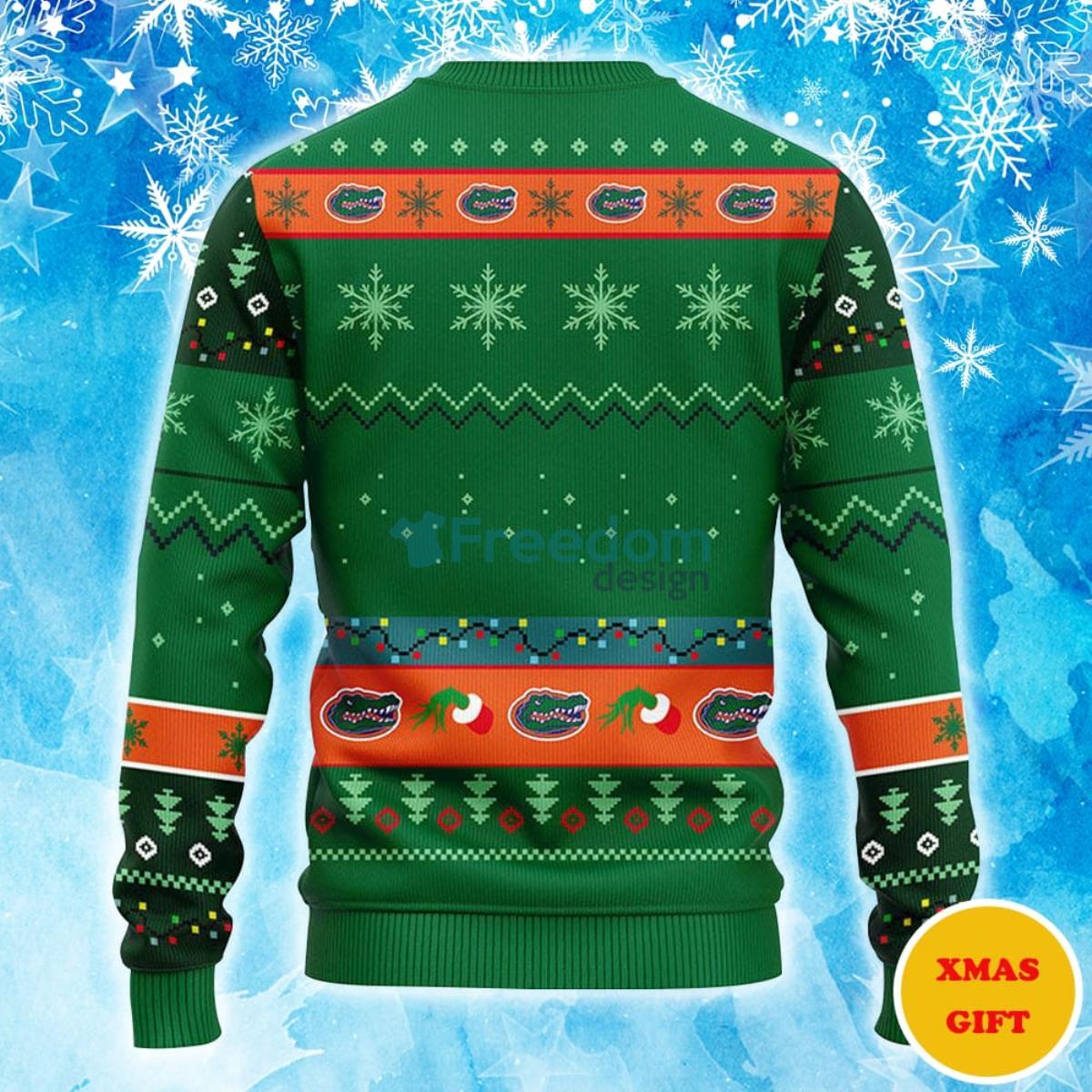 Florida Gators Grinch Christmas AOP Sweater Product Photo 2